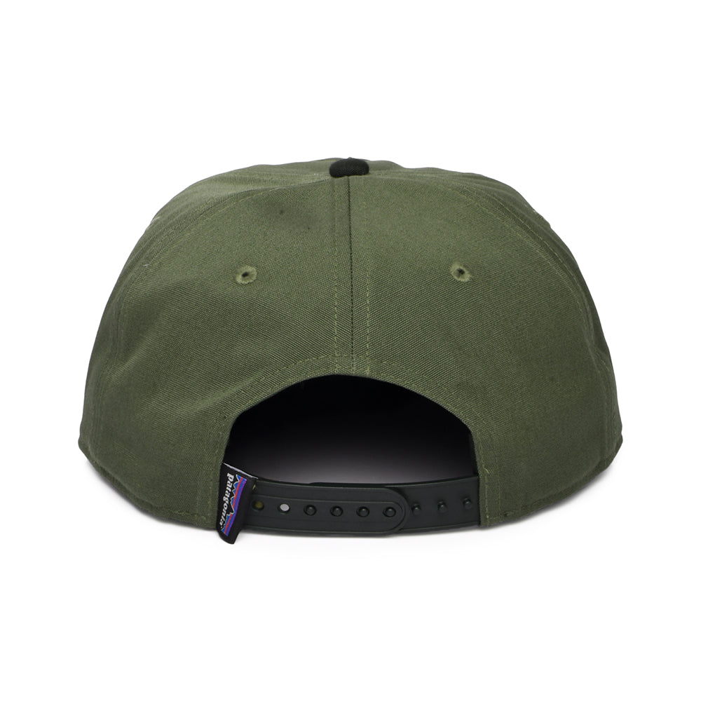 Patagonia Boardshort Label Funfarer Baseball Cap aus organischer Baumwolle - Grün