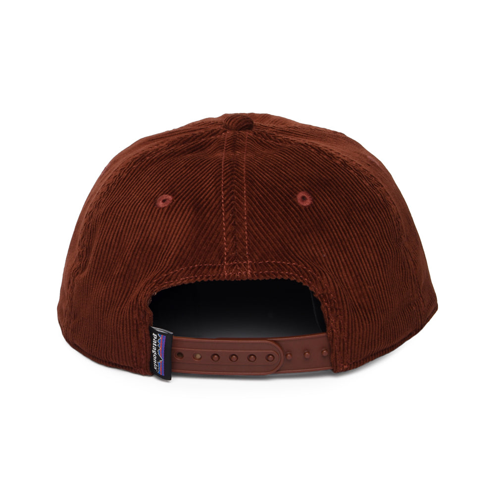 Patagonia 73 Skyline Kord Snapback Cap - Dunkler Rost