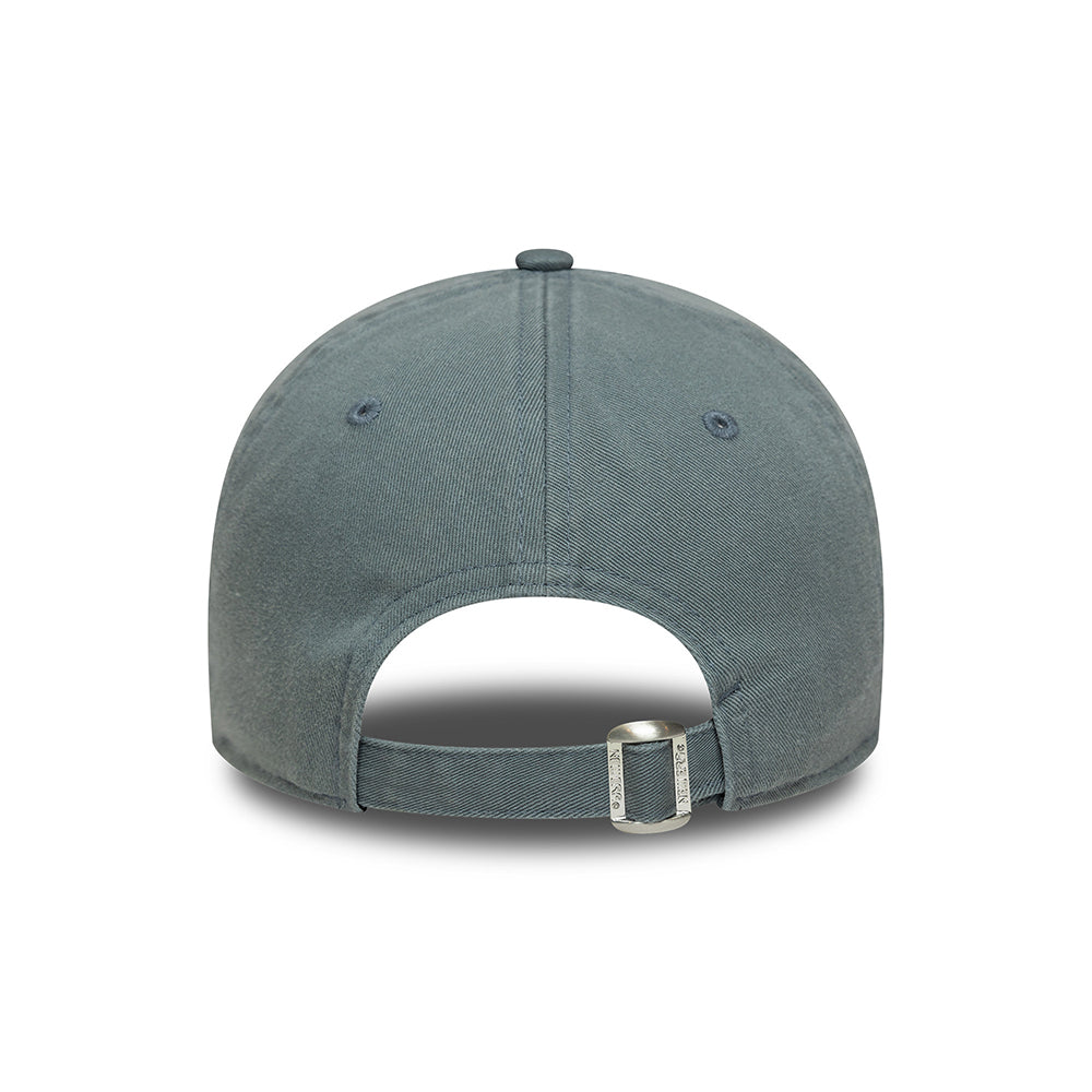 New Era 9TWENTY New York Yankees Baseball Cap - MLB Mini Washed - Blaugrau-Weiß