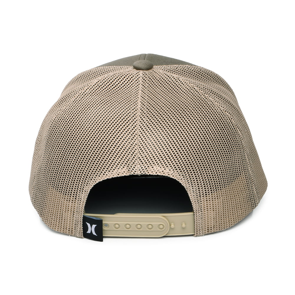 Hurley Seacliff Trucker Cap - Olivgrün-Steingrau
