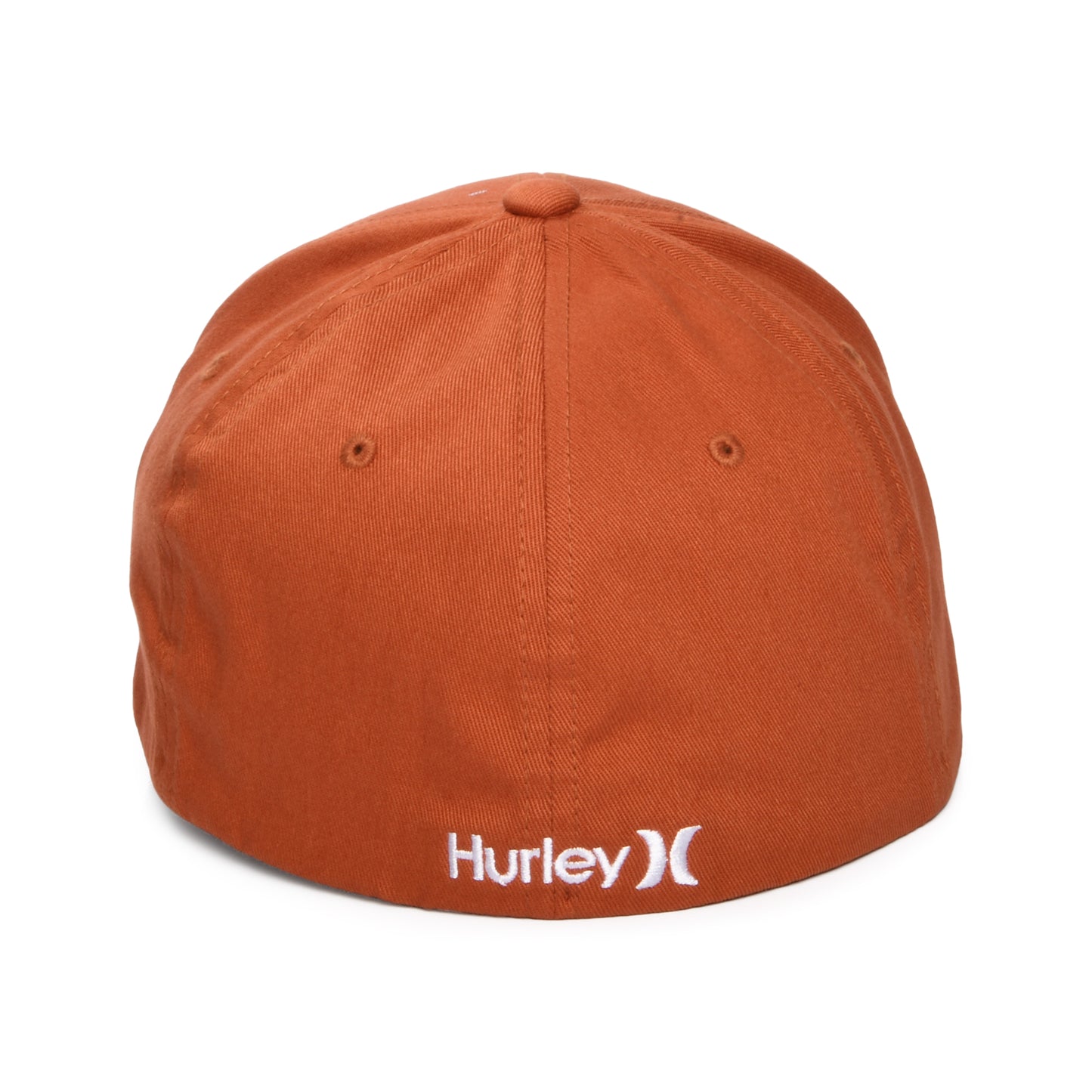 Hurley Micro Icon Flexfit Baseball Cap - Verbranntes Orange