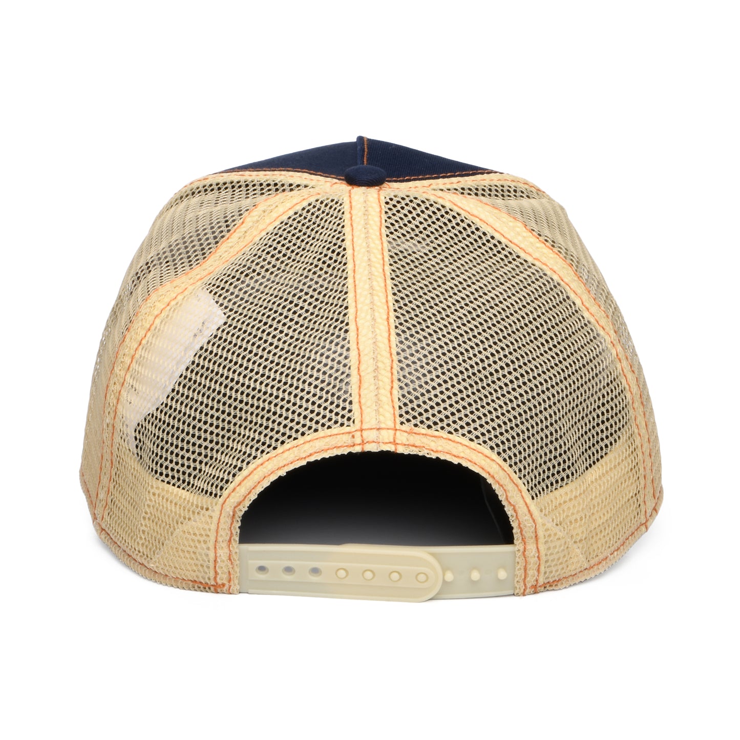 Stetson Cowboy Coffee Trucker Cap - Marineblau-Olivgrün-Cremeweiß