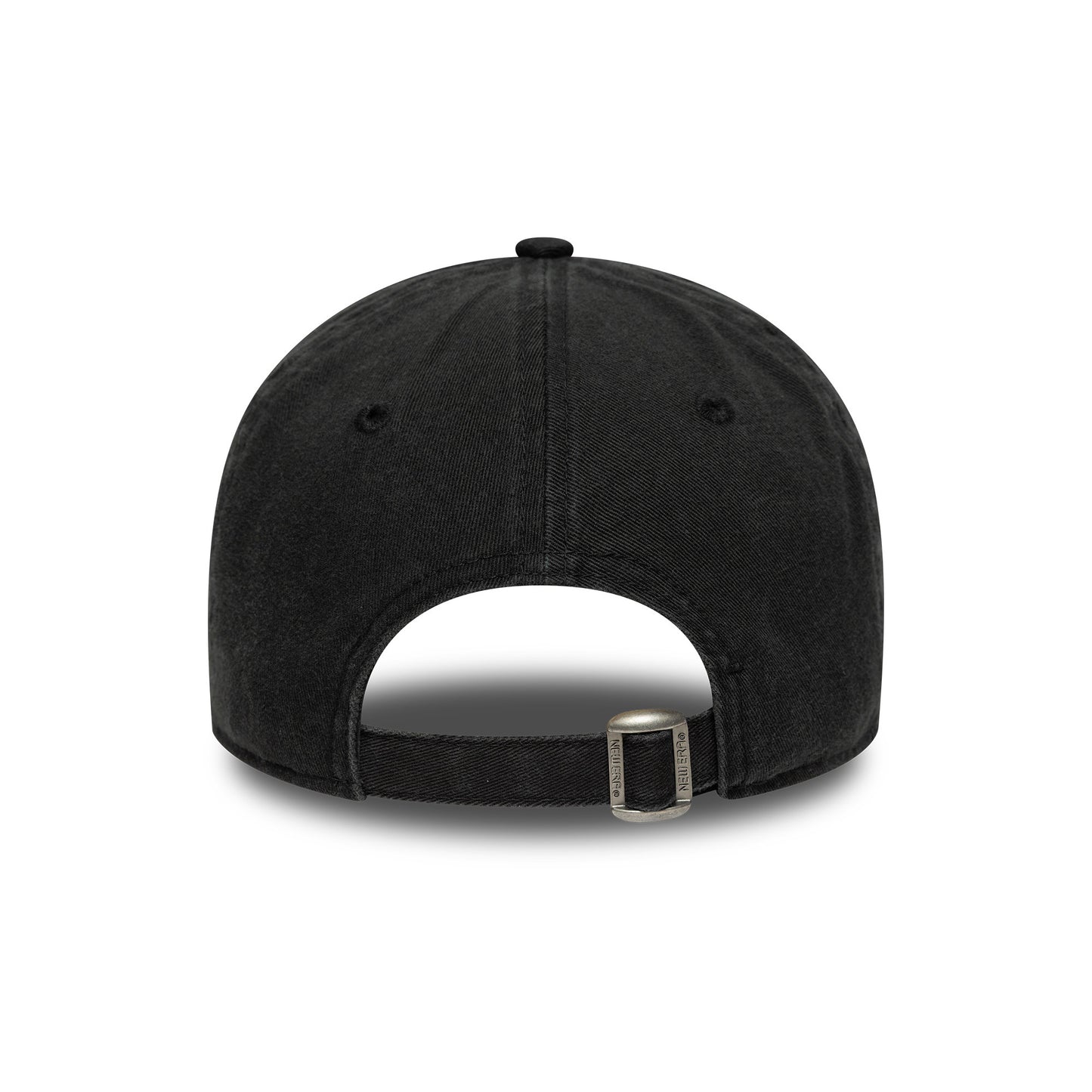 New Era 9TWENTY New York Mets Baseball Cap - MLB Washed Script - Schwarz-Orange