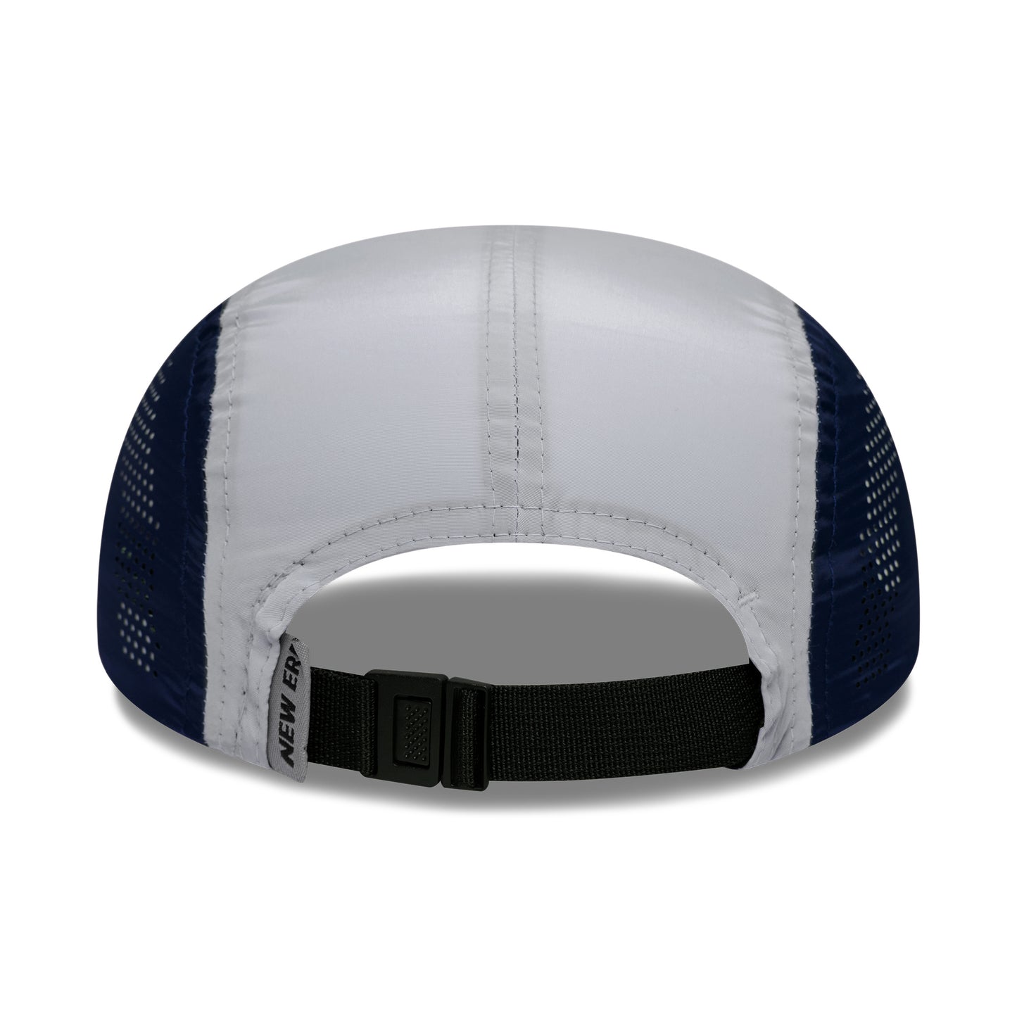 New Era Colourblock Runner 5 Paneelen Cap - Marineblau-Grau