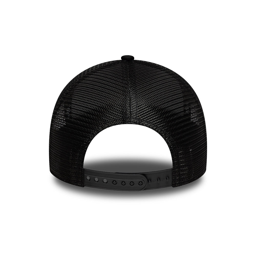 New Era 9FORTY A-Frame FC Barcelona Trucker Cap - Schwarz-Gold