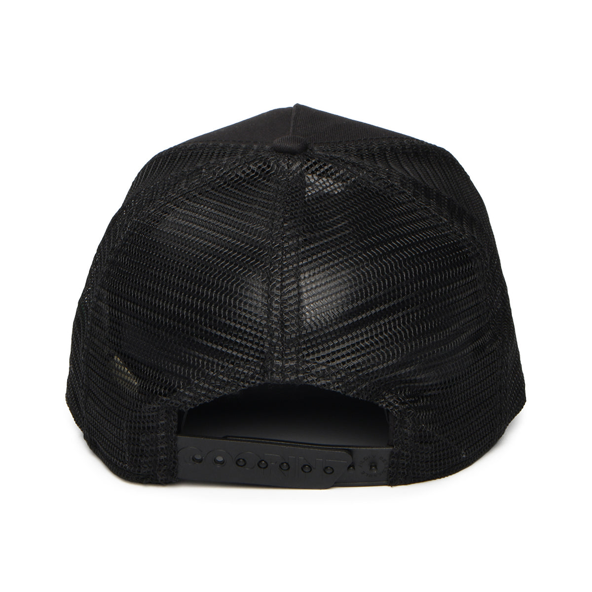 Goorin Raging Trucker Cap - Schwarz auf Schwarz