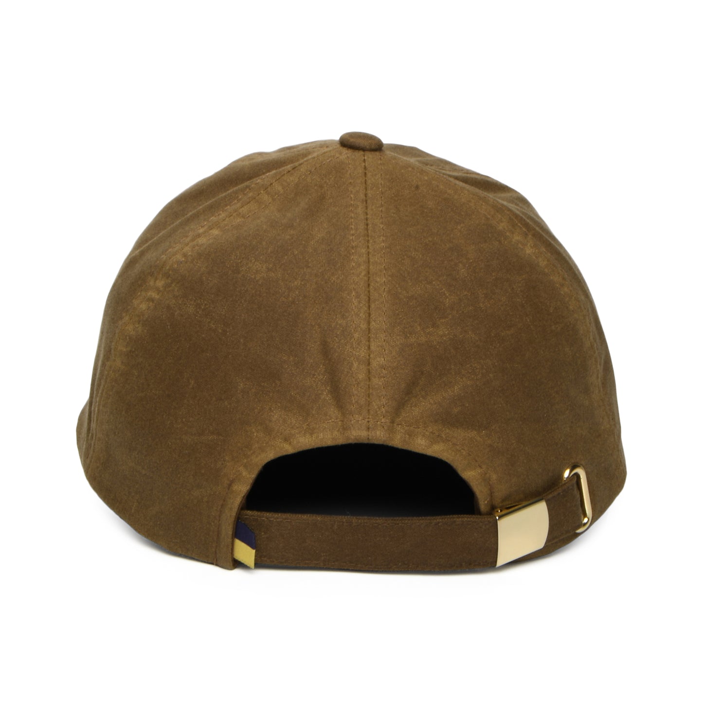 Failsworth Baseball Cap aus British Waxed Cotton - Hellbraun