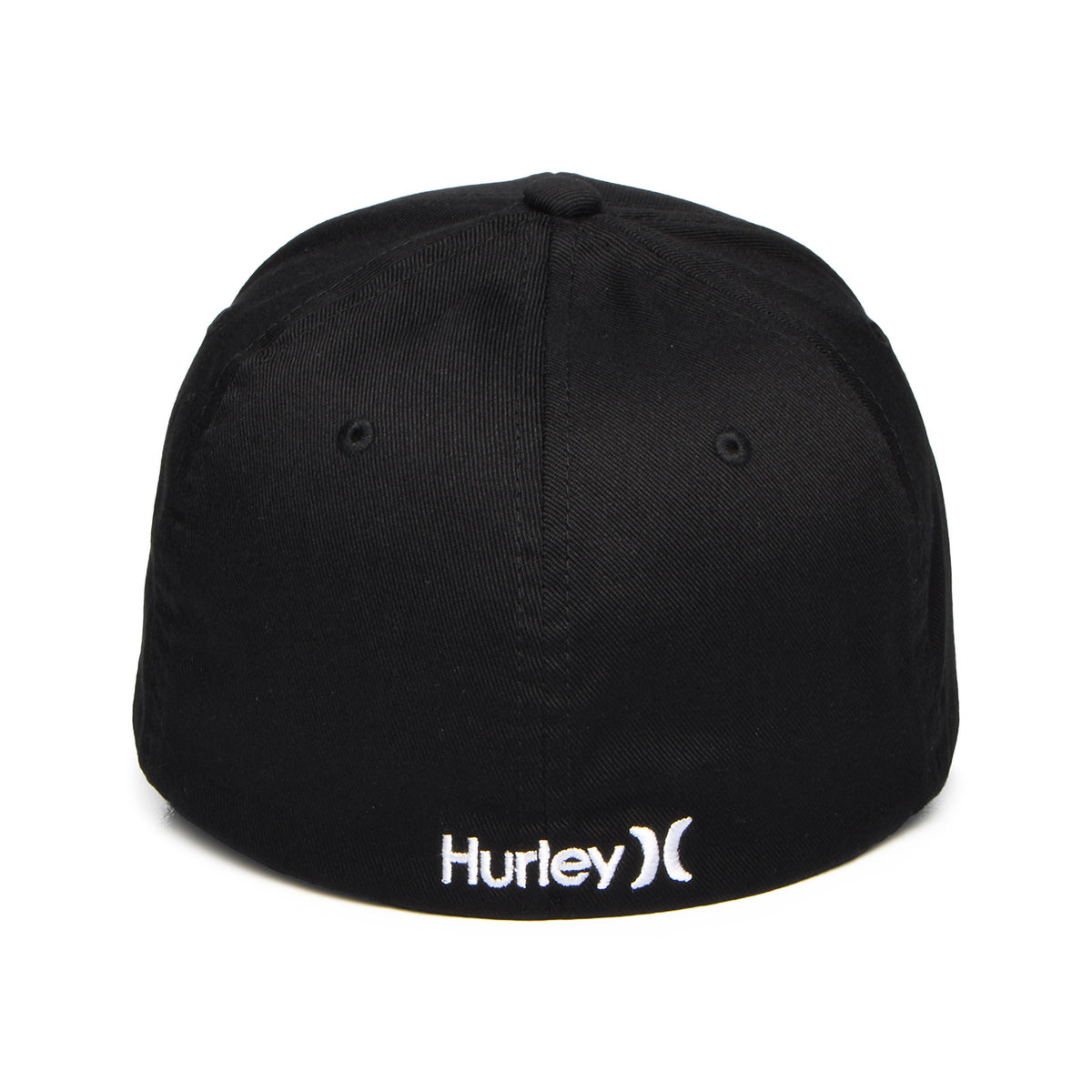 Hurley One & Only Flexfit Baseball Cap - Schwarz-Weiß