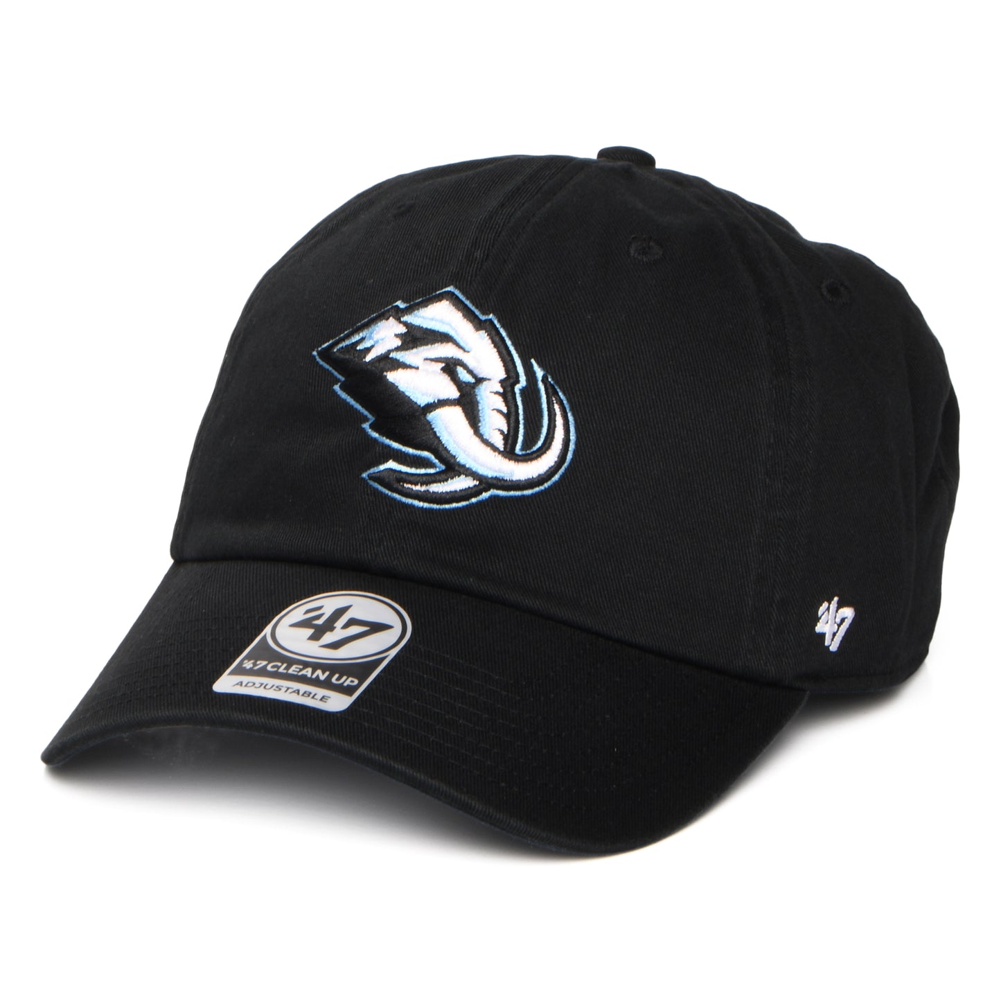 47 Brand Utah Mammoth Baseball Cap - NHL Clean Up - Schwarz