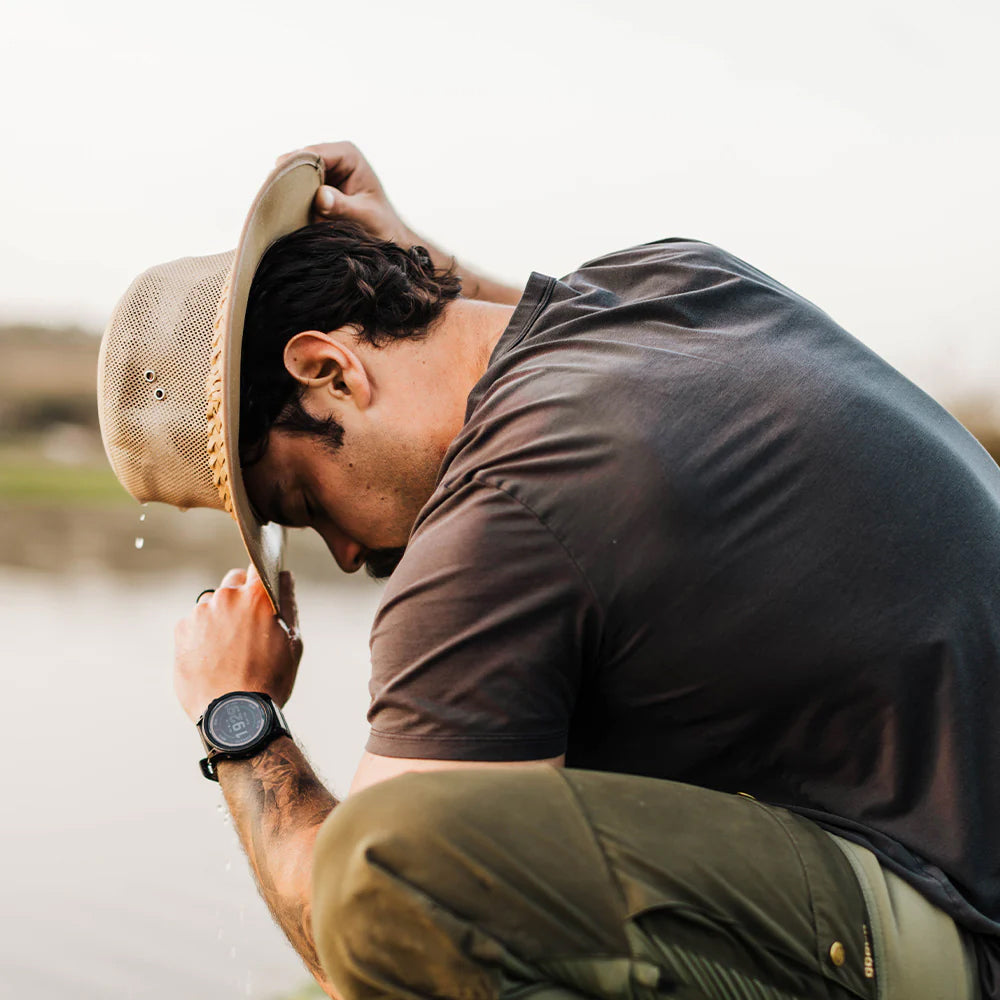 Dorfman Pacific Cooler Mesh Outback Hut - Natur