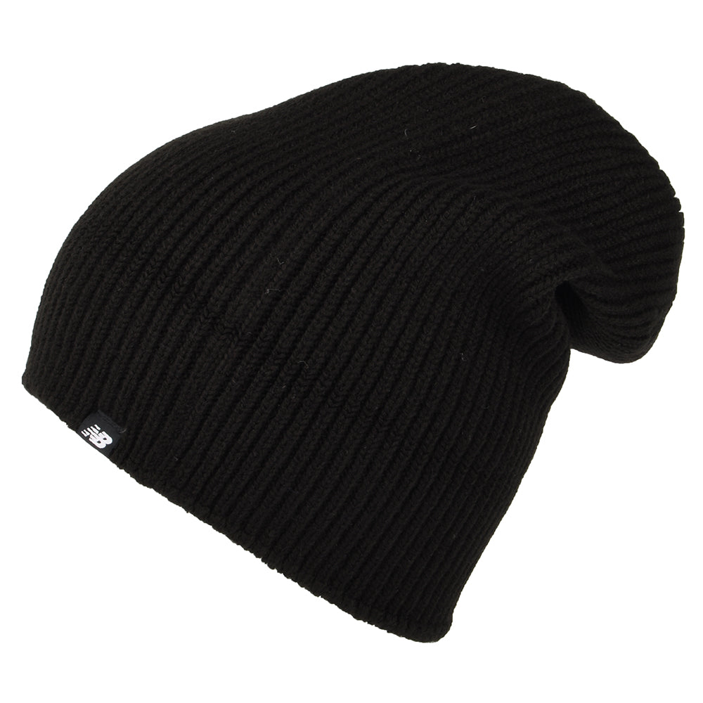 New Balance Watchman Winter Beanie Mütze aus Acryl - Schwarz