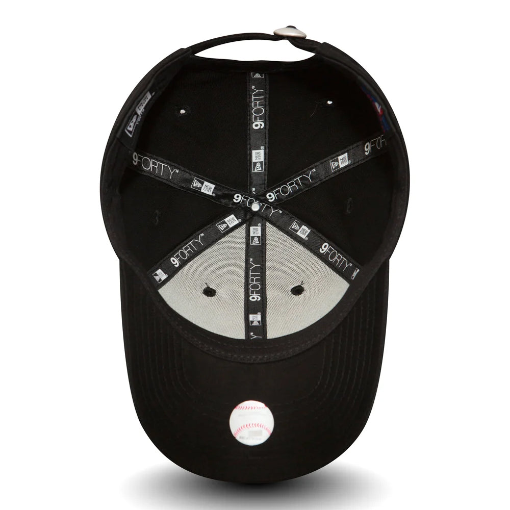 New Era Kinder 9FORTY New York Yankees Baseball Cap - MLB League Essential II - Schwarz