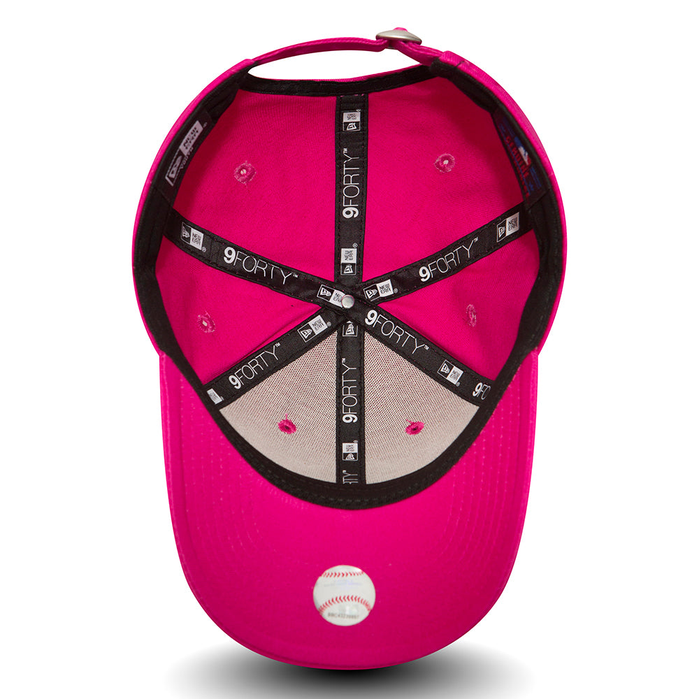 New Era Kinder 9FORTY New York Yankees Baseball Cap - MLB League Essential II - Rosa