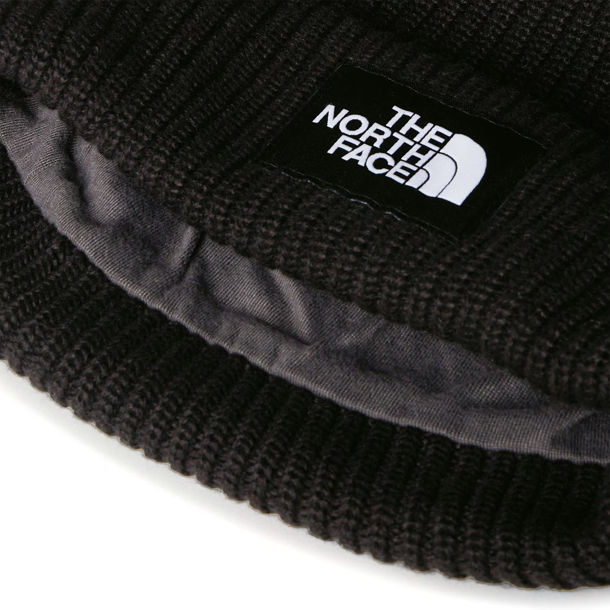 The North Face Kinder Salty Dog Beanie Mütze gefütterte Recycelter - Schwarz