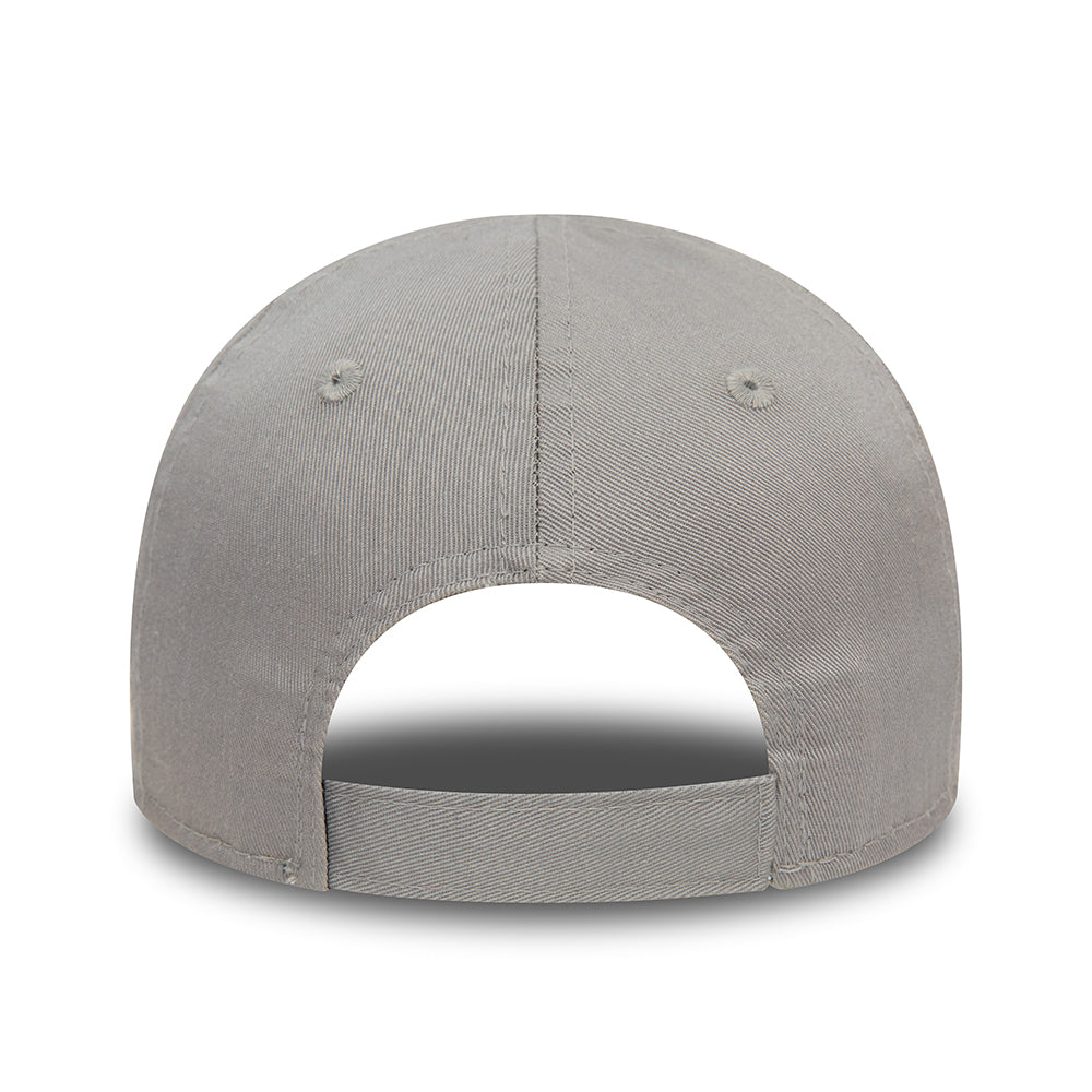 New Era Kinder 9FORTY Superman Baseball Cap - DC Comics Hero - Grau-Blau