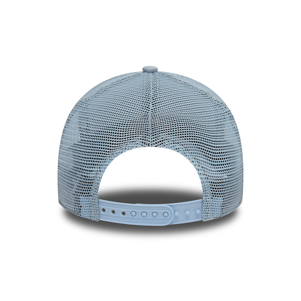 New Era Kinder A-Frame L.A. Dodgers Trucker Cap - MLB League Essential II - Hellblau-Weiß