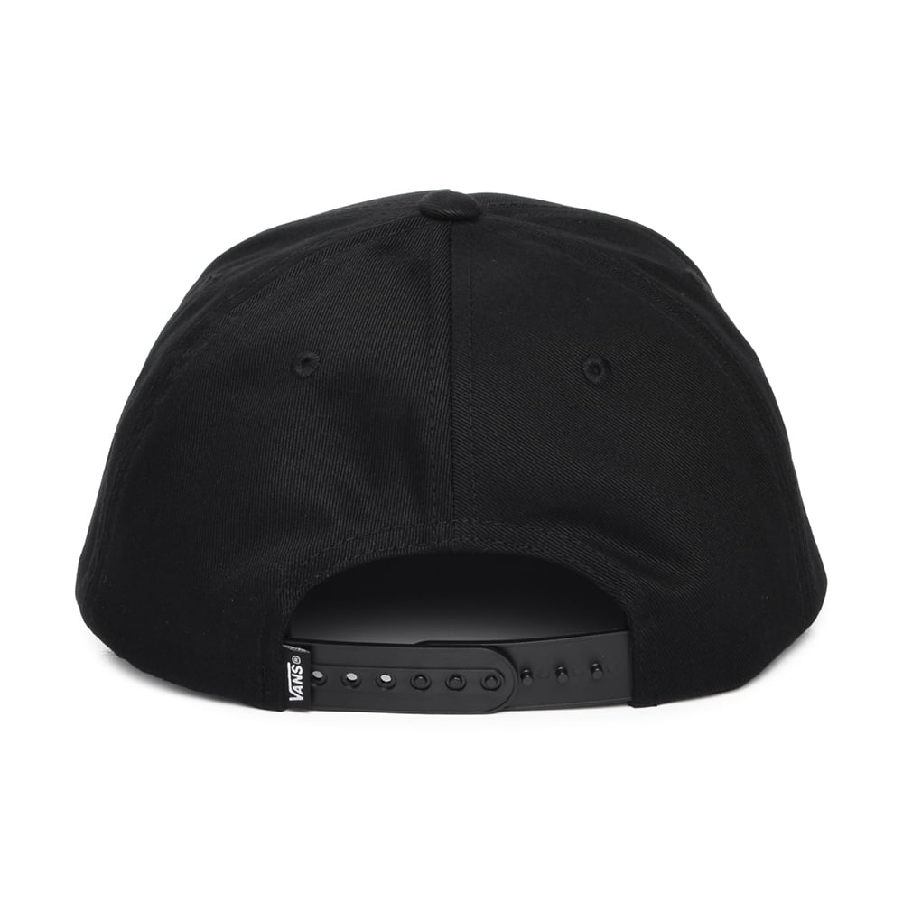 Vans Kinder Drop V Log Curved Brim Snapback Cap - Schwarz-Weiß