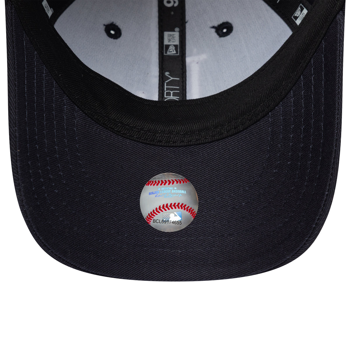 New Era Kinder 9FORTY L.A. Dodgers Baseball Cap - MLB Monster Icon - Marineblau-Pink