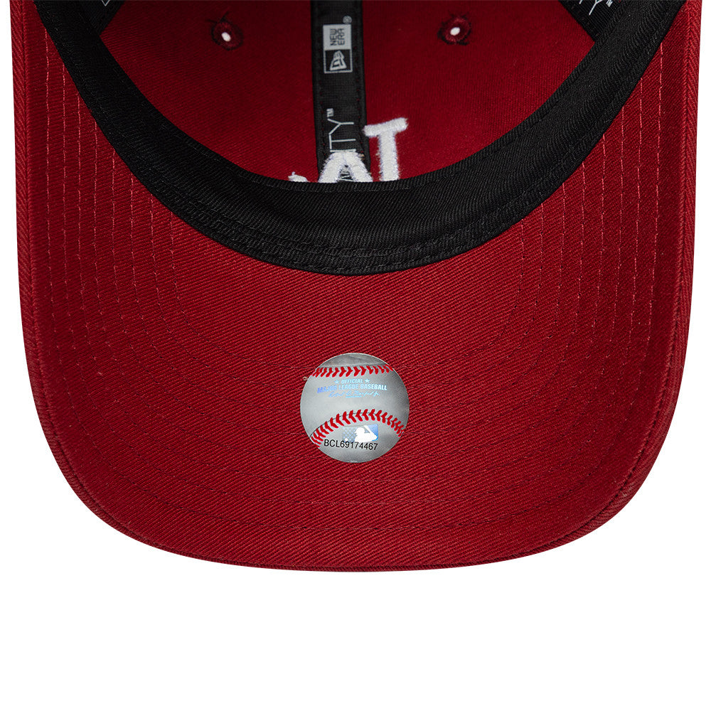 New Era Kinder 9TWENTY L.A. Dodgers Baseball Cap - MLB League Essential - Tiefrot-Weiß