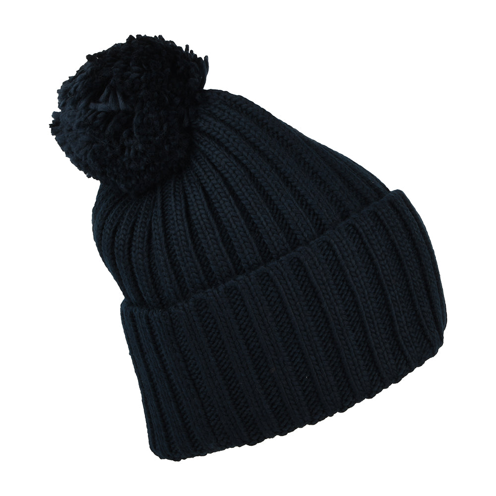 The North Face Heritage Ski Tuke Recycled Bommelmütze - Marineblau-Gelb