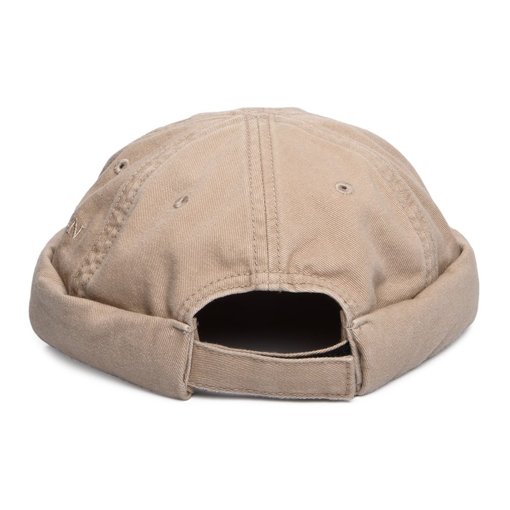 Stetson Docker Beanie Mütze aus Baumwolle - Beige