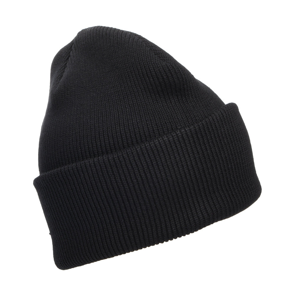 Carhartt WIP Ohio Beanie Mütze aus organischer Baumwolle - Schwarz