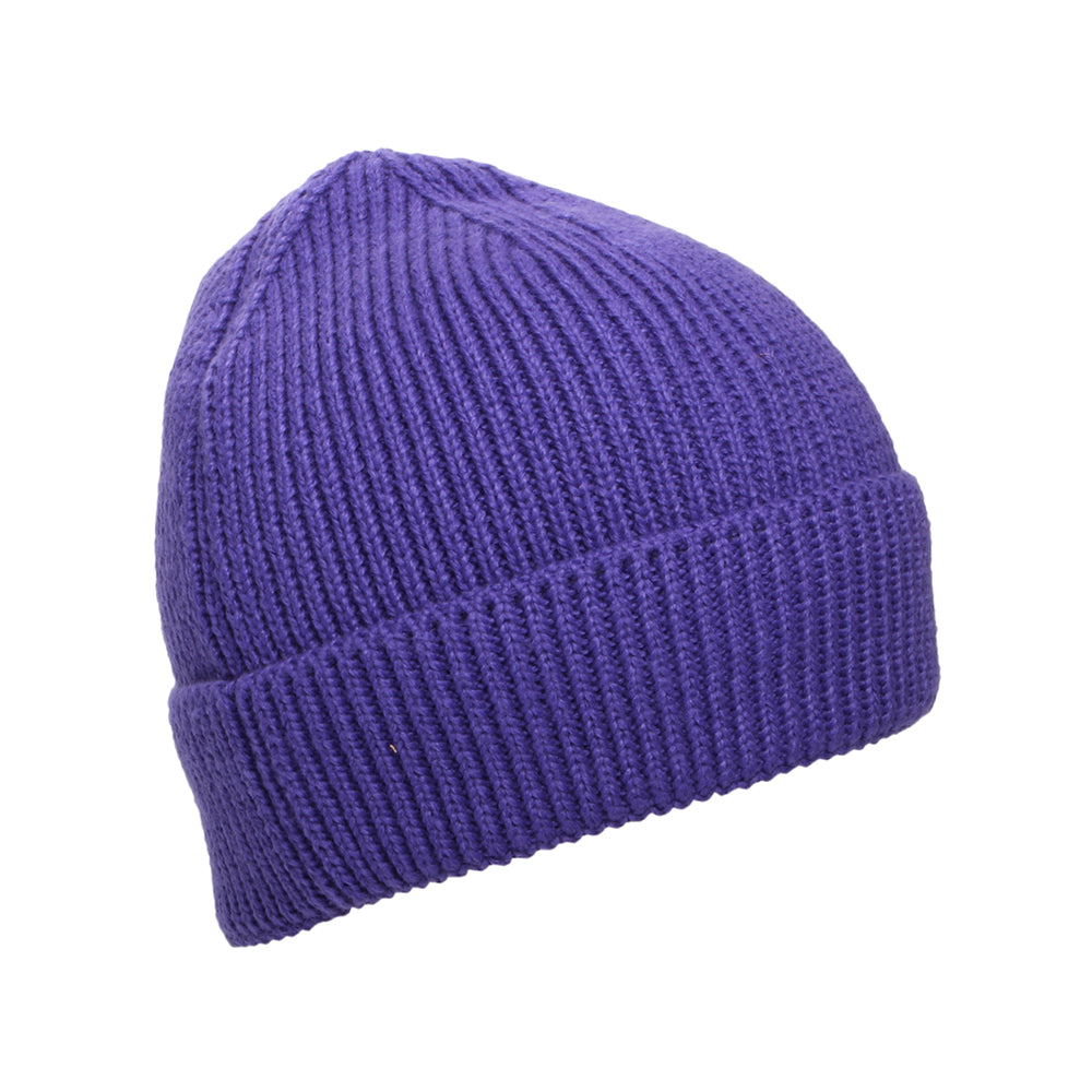 The North Face TNF Logo Box Recycled Beanie Mütze - Lila