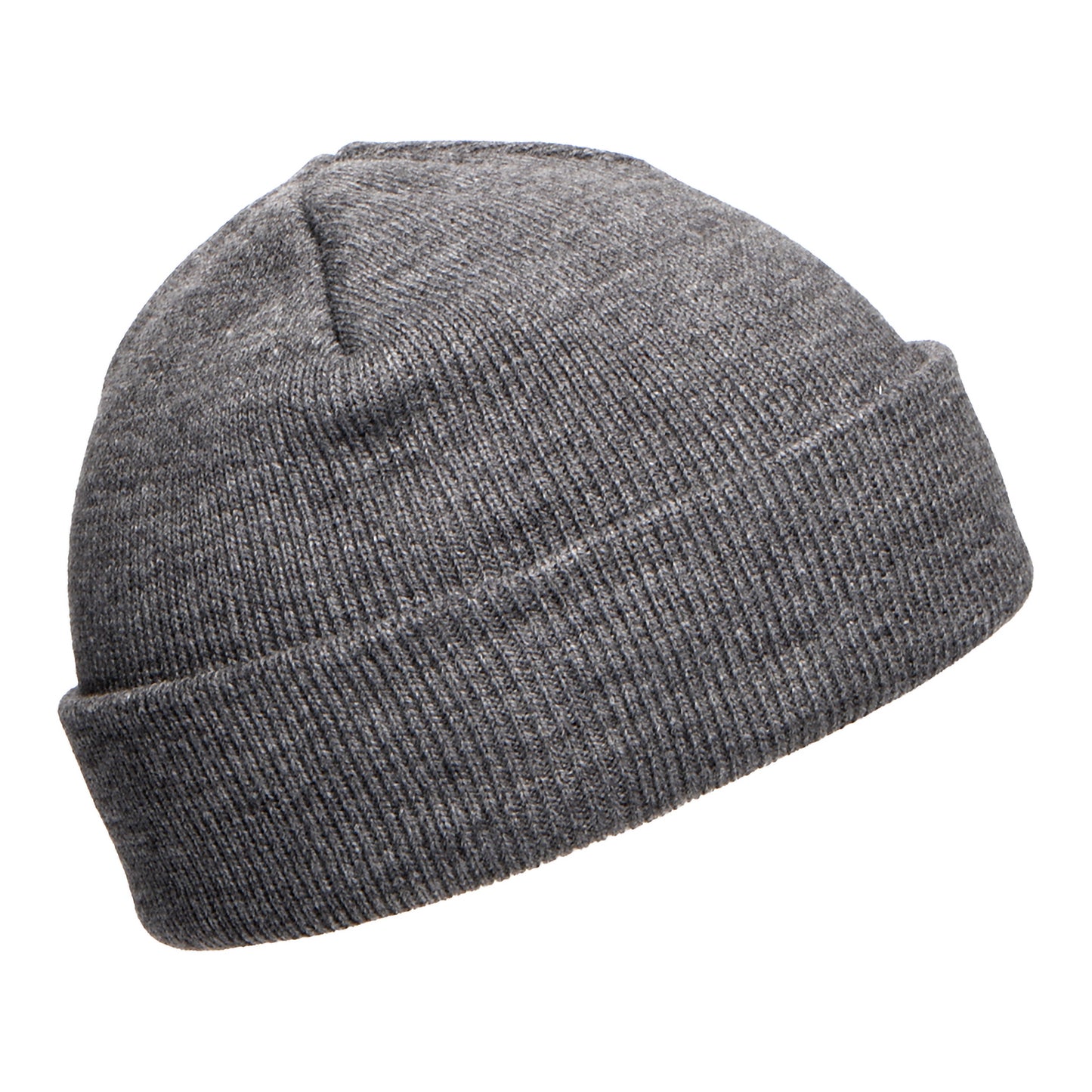 Carhartt WIP Stratus Low Beanie Mütze - Meliertes Dunkelgrau