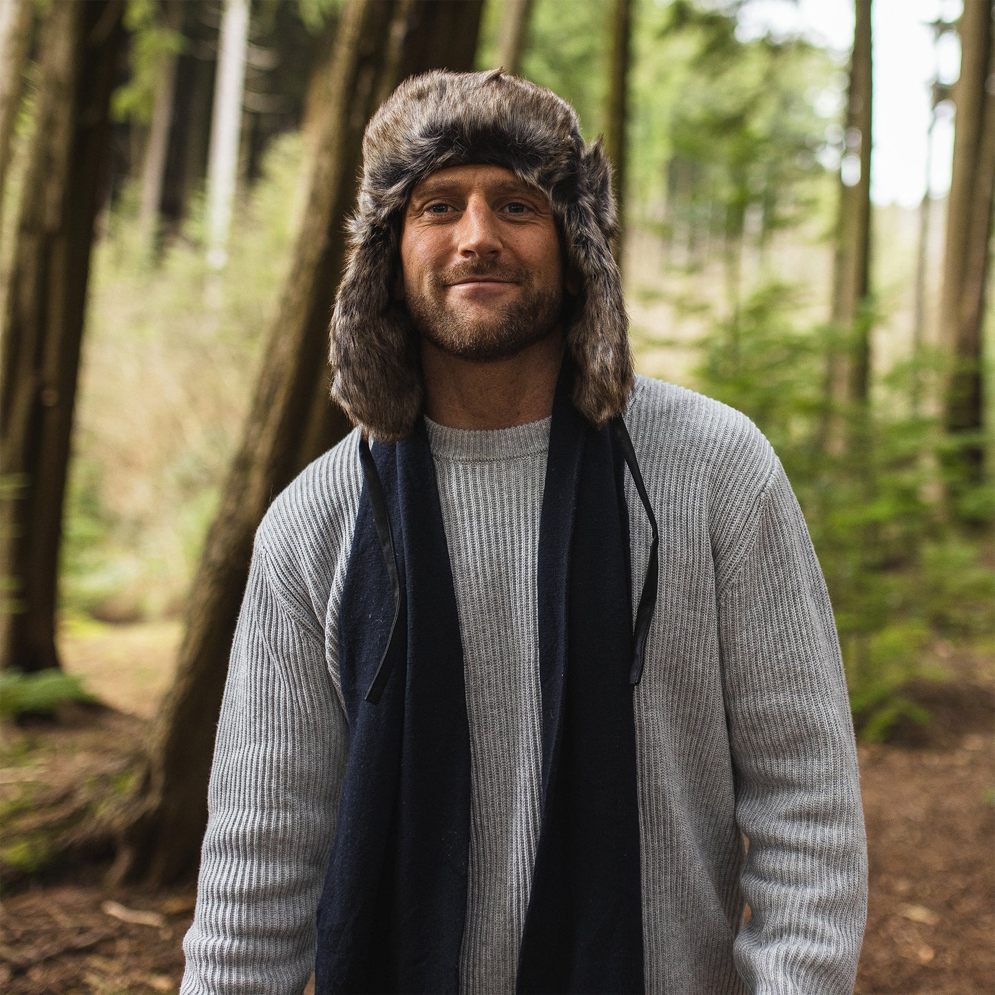 Jaxon & James Verwitterte Webpelz Leder Fliegermütze Großhandel