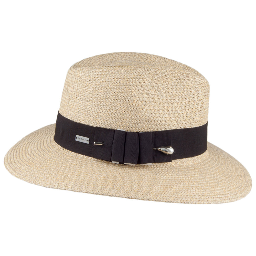 Betmar Ellery Safari Fedora Hut - Natur