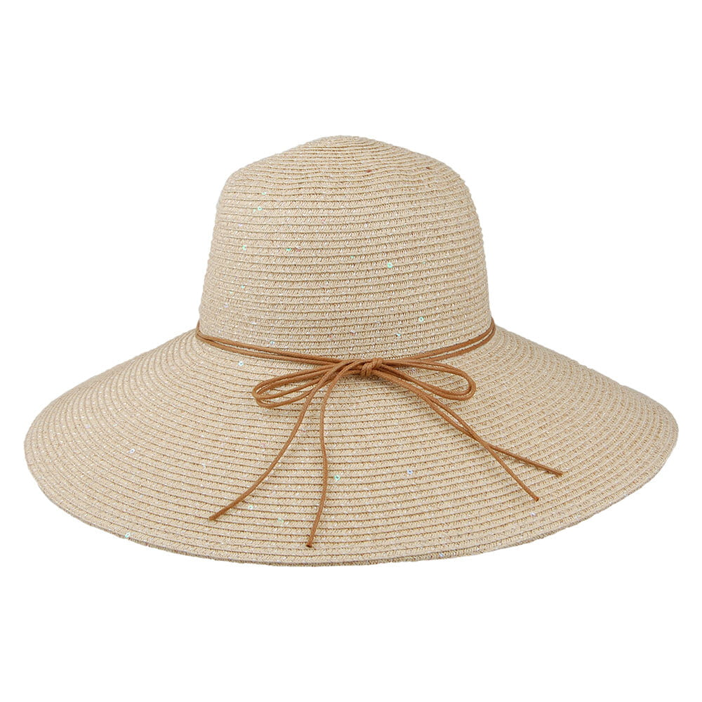 Cappelli Waverly Sonnenhut aus geflochtenem Papier - Natur