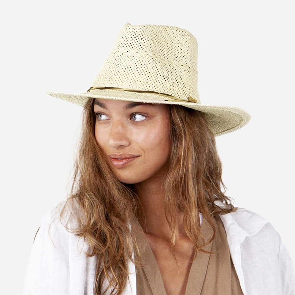 Barts Arday Sommer Fedora Hut - Weizen