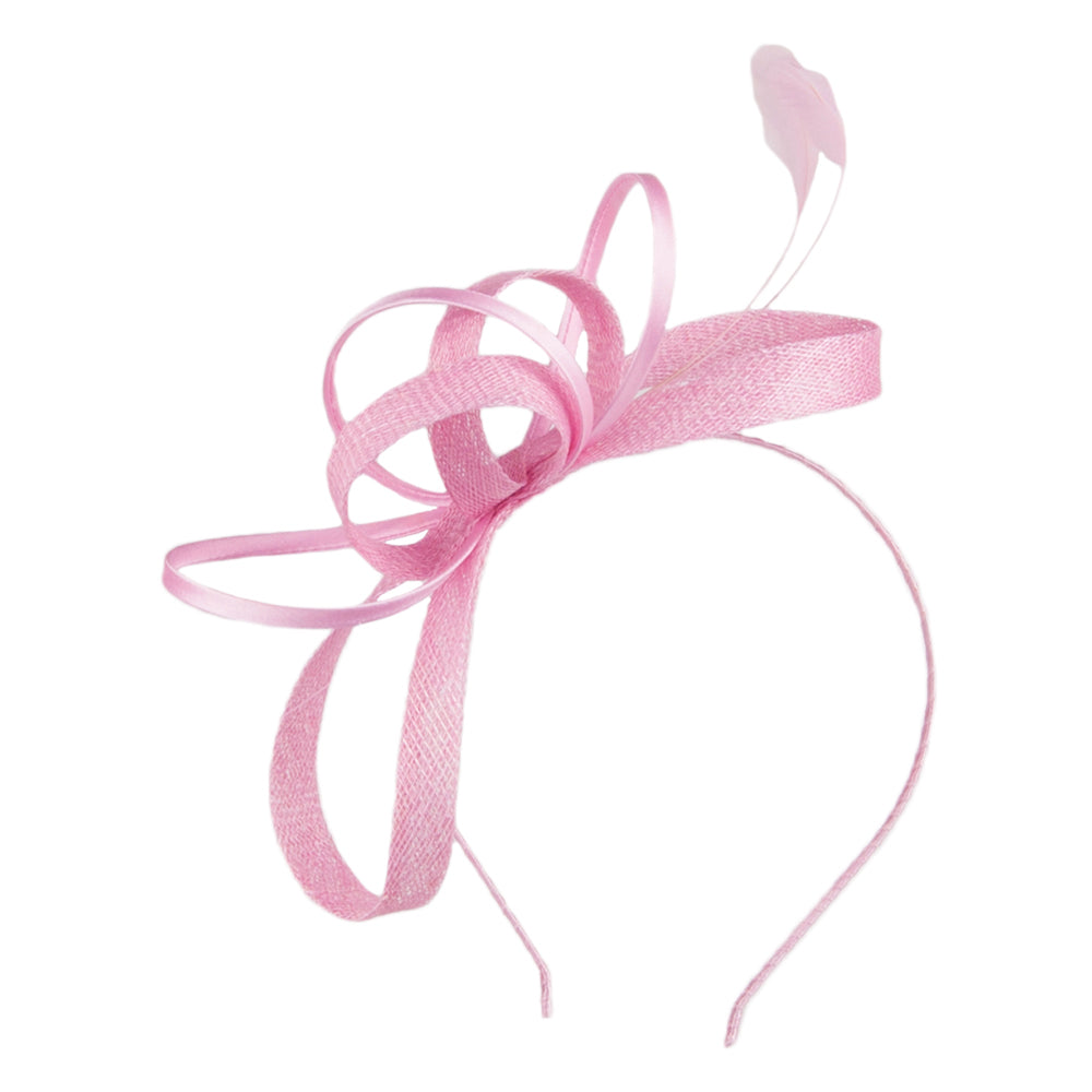Jane Anne Designs Julie Fascinator - Rosa