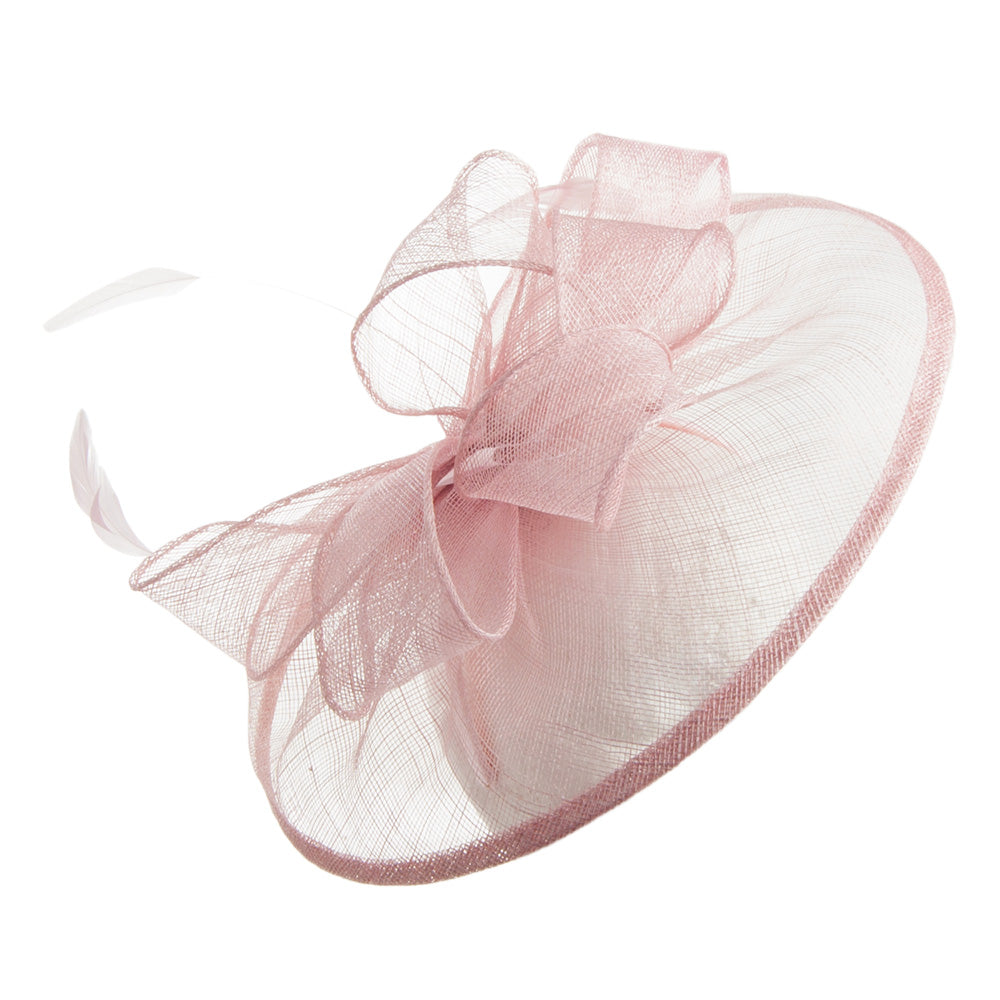 Failsworth Ginny Scheiben Fascinator - Pink