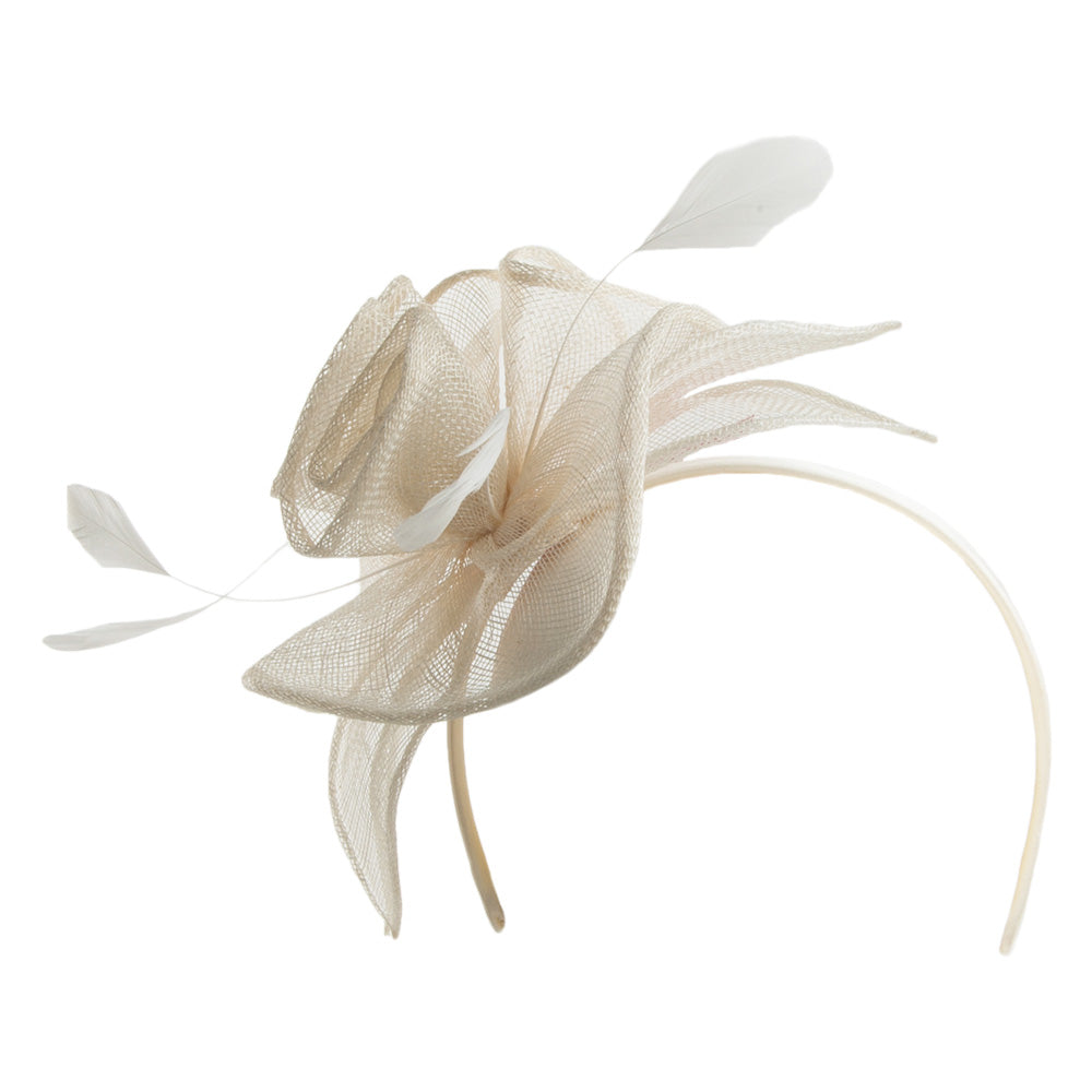 Jane Anne Designs Pixie Fascinator - Elfenbein