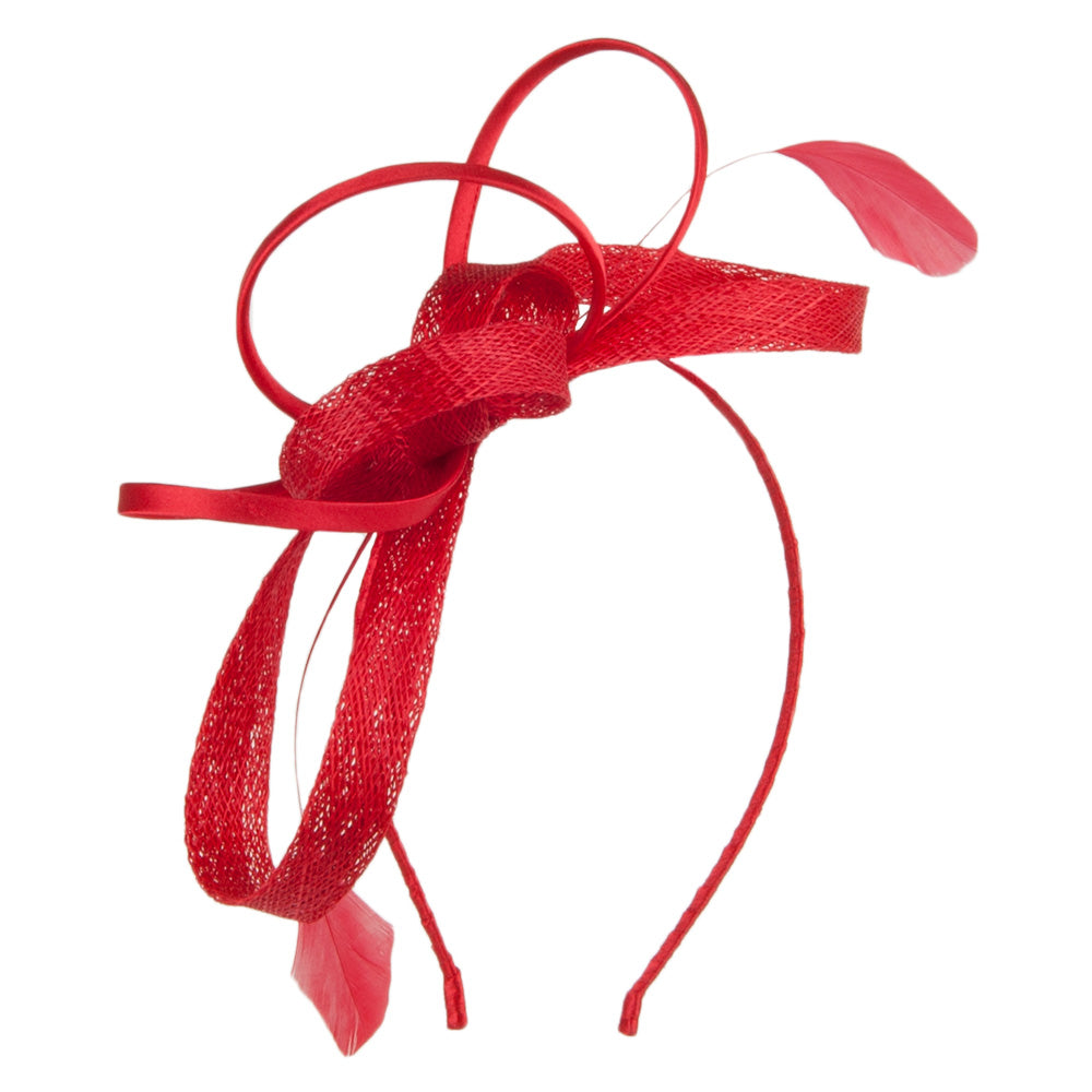 Jane Anne Designs Julie Fascinator - Rot