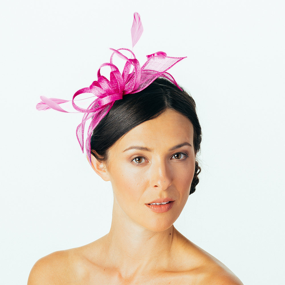 Failsworth Jenaya II Fascinator - Fuchsie