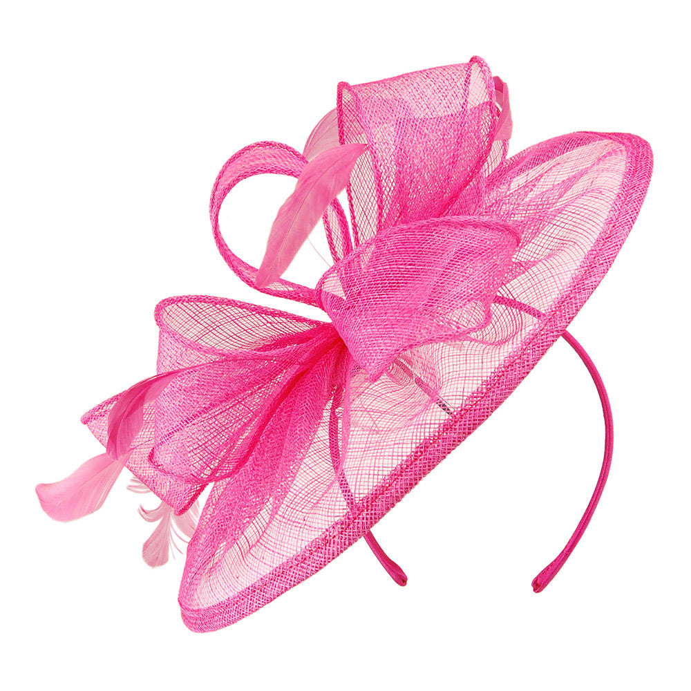 Failsworth Ginny Disc Fascinator - Fuchsie