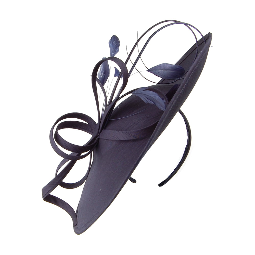 Failsworth Virginia Disc Fascinator - Marineblau