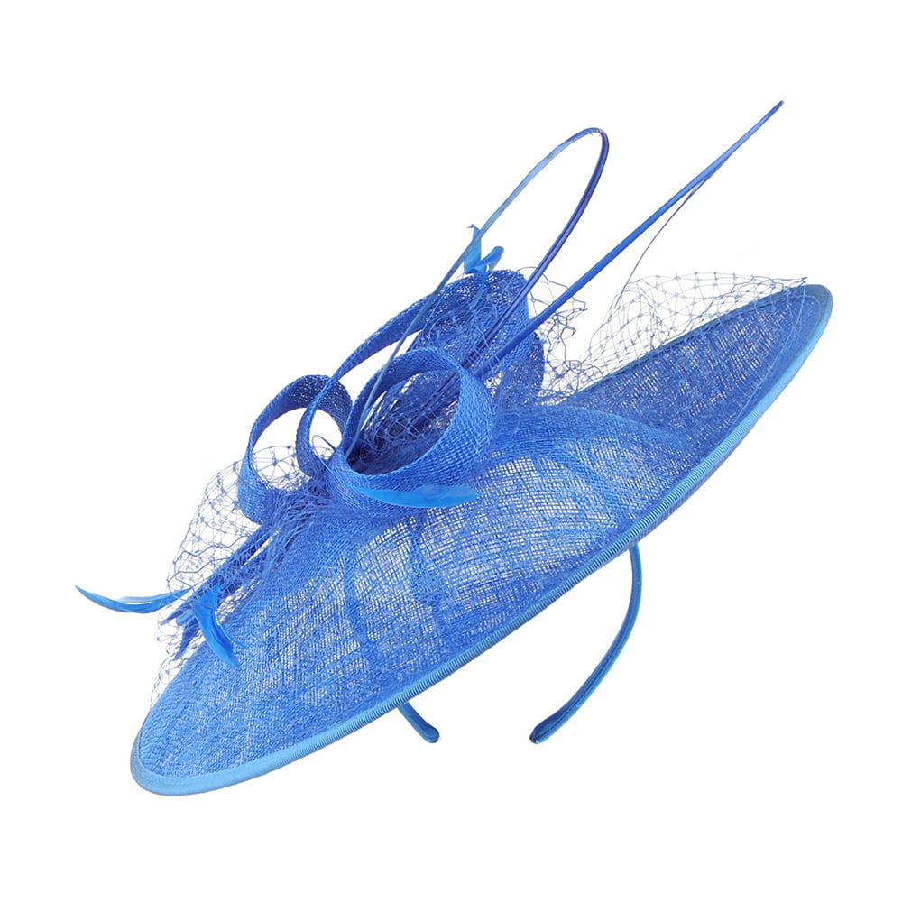Failsworth Lunar Scheiben Fascinator - Blau