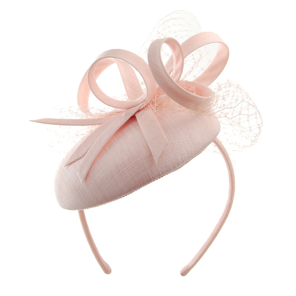 Failsworth Loralei Pillbox Fascinator - Hellrosa