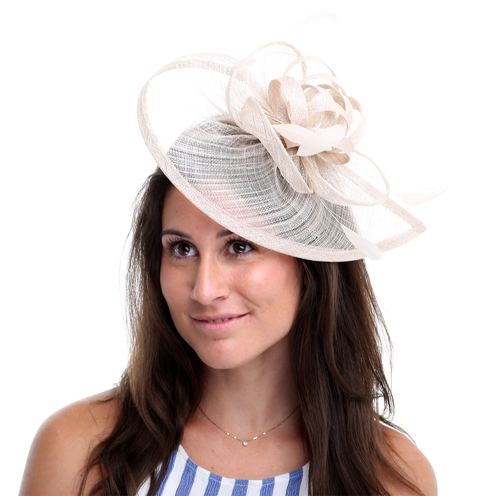 Jane Anne Designs Iris Fascinator - Champagner