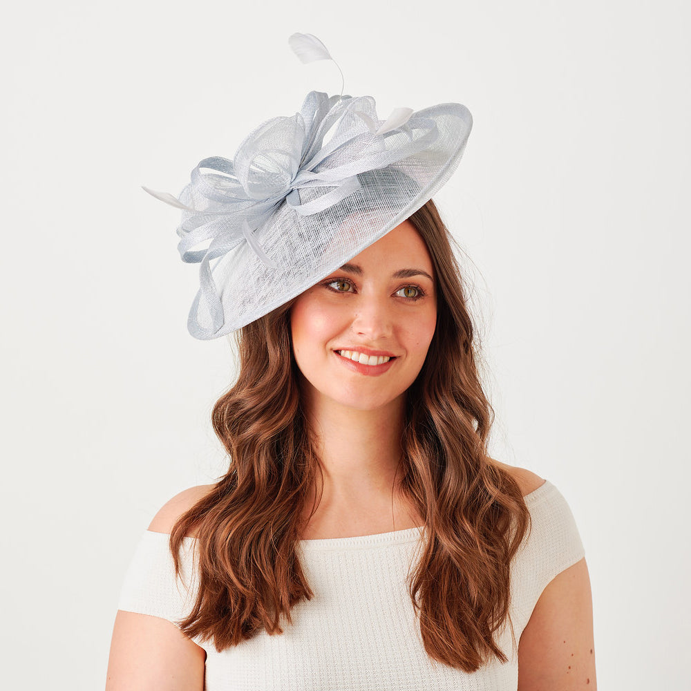 Failsworth Caitlyn Scheiben Fascinator - Kornblumenblau