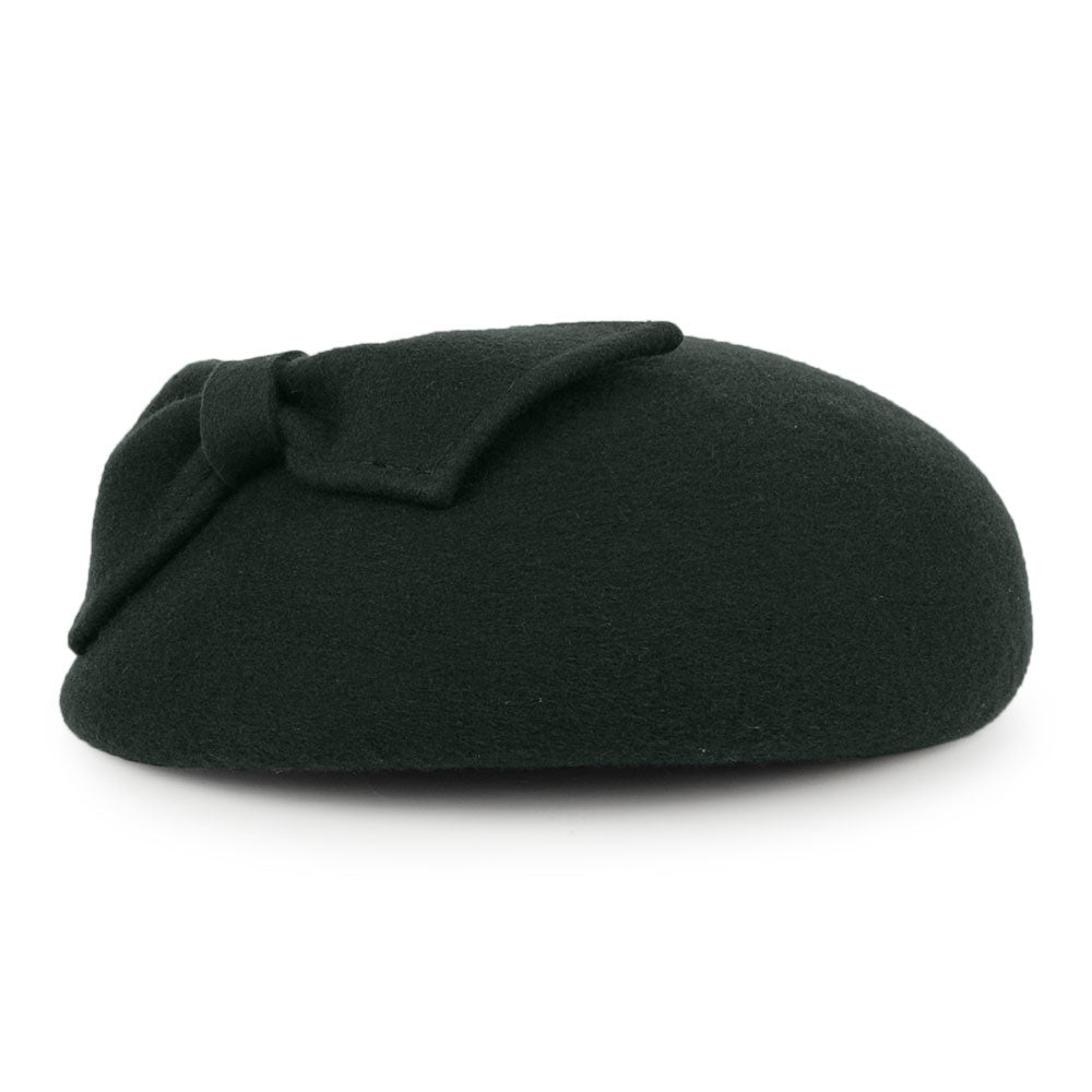 Whiteley Kate Pillbox-Hut mit Schleife - Waldgrün