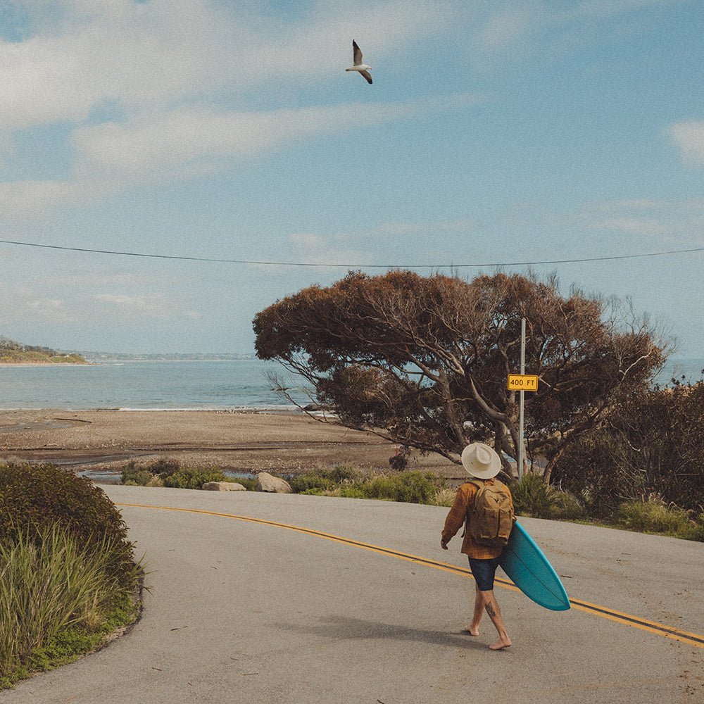 Brixton Marcos Fedora Hut aus Stroh - Natur