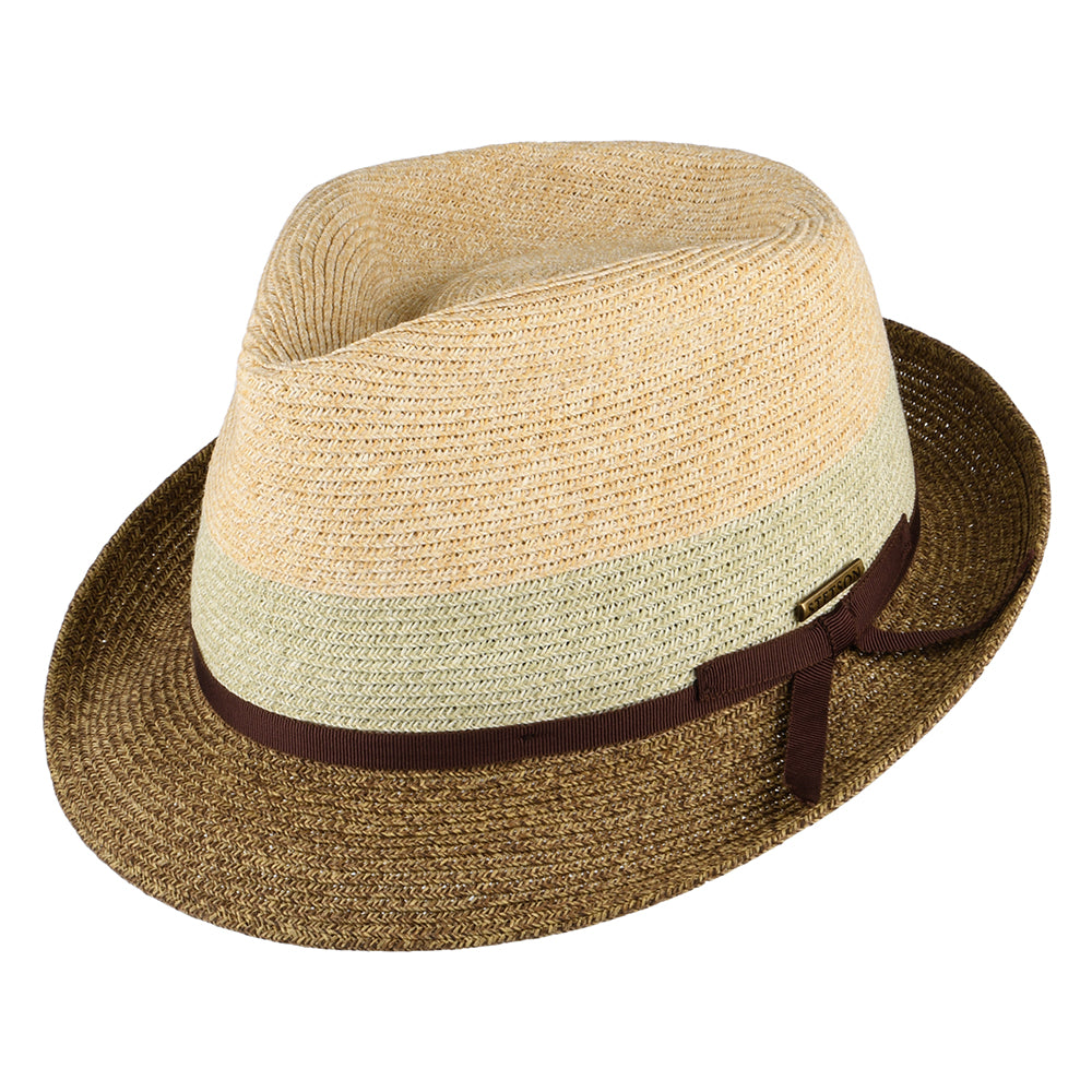 Stetson Player Trilby Hut dreifarbig - Whisky