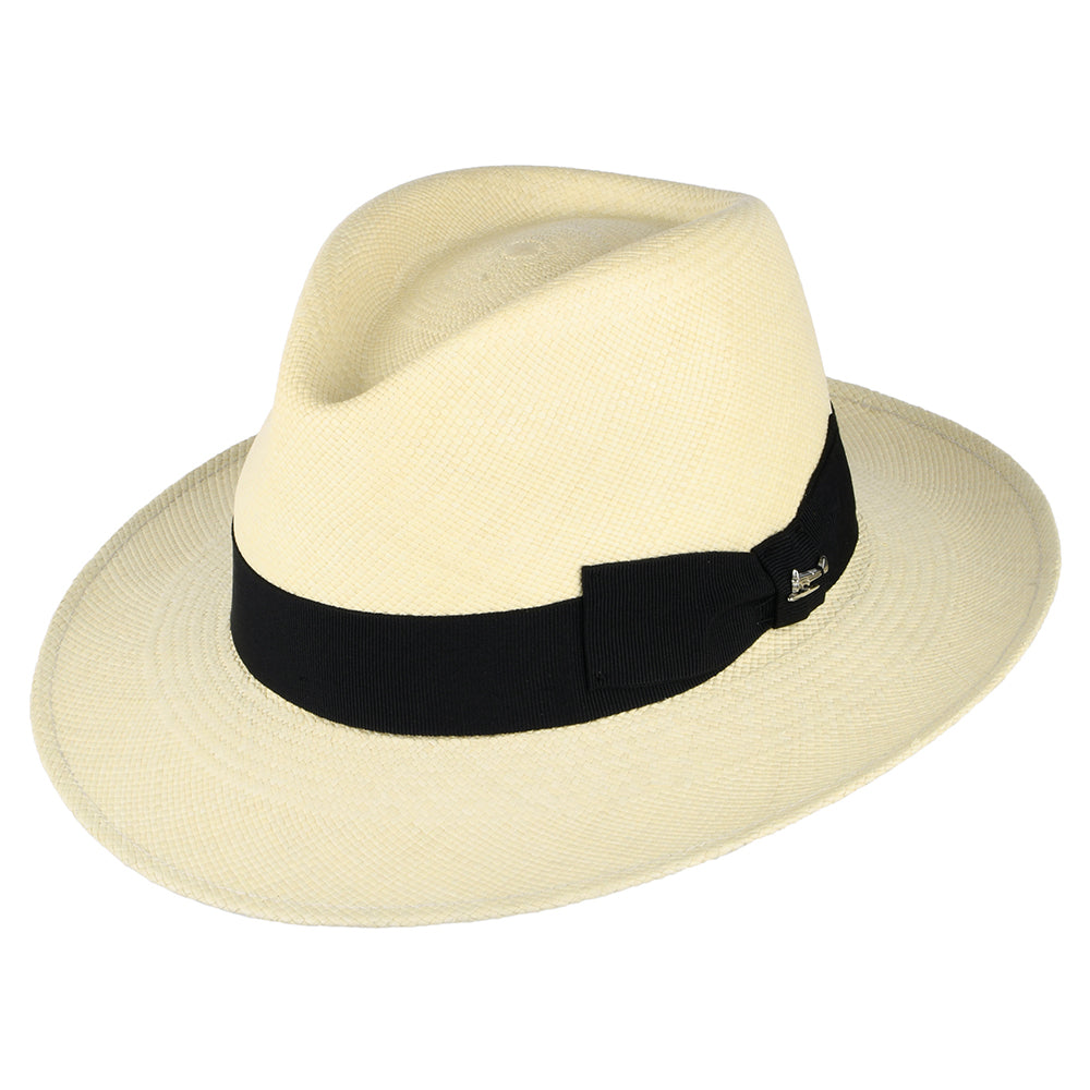 Whiteley Fino Panama Fedora Hut - Natur