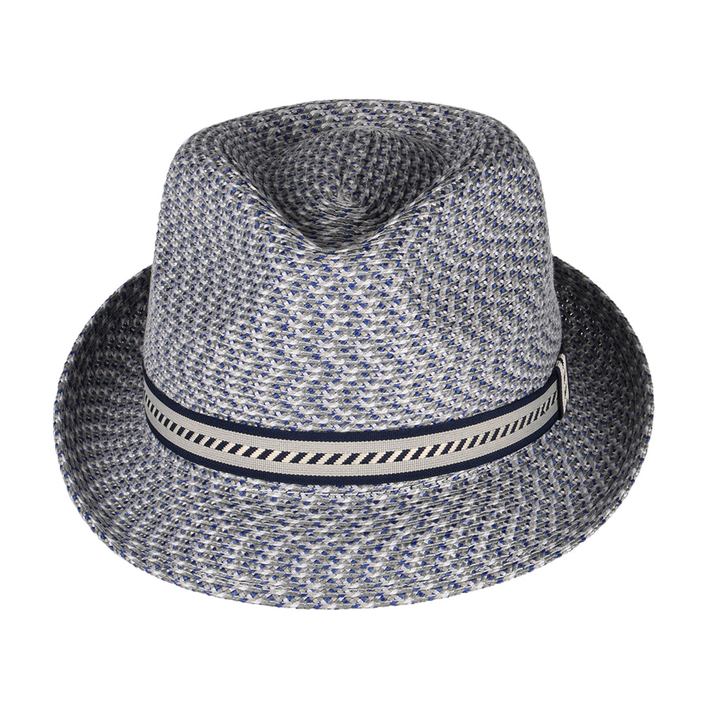 Bailey Mannes Trilby Hut - Marineblau-Creme