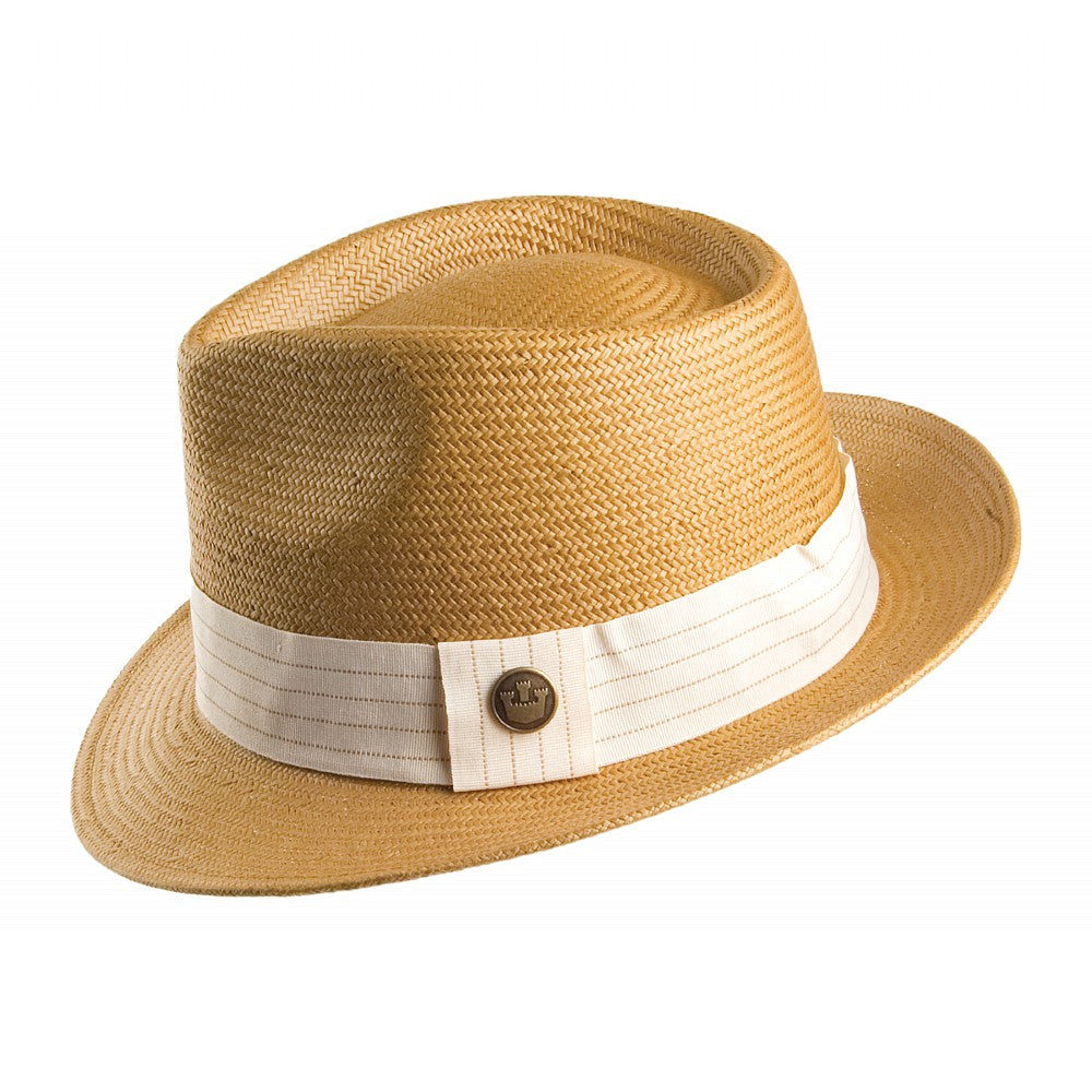 Goorin Snare Trilby Hut aus Stroh - Natur