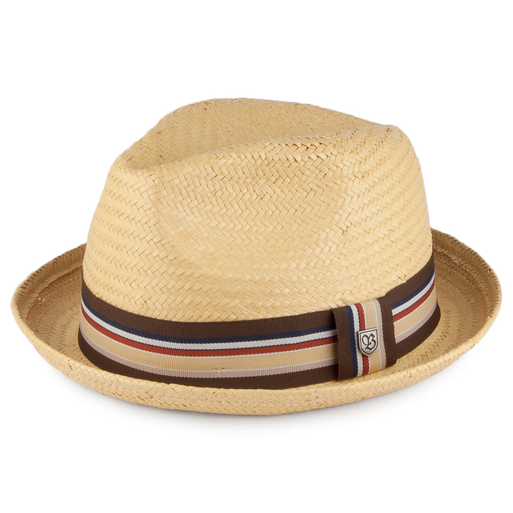 Brixton Castor Trilby Strohhut - Natur